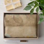 水彩秋山花オンパーチメント 薄葉紙 (ギフト)