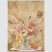 水彩秋山花オンパーチメント 薄葉紙 (正面)