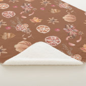 水彩秋秋感謝祭 シェルパブランケット (3/4)