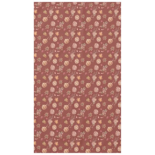 水彩秋秋感謝祭 テーブルクロス (正面)