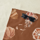 水彩秋秋感謝祭 ビーチタオル (インサイチュ)