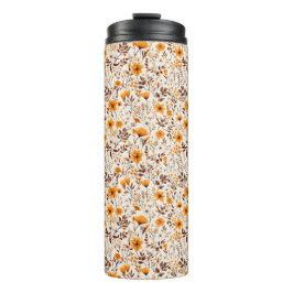 水彩秋秋花離れ類 タンブラー