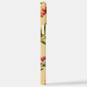 水彩秋自然クランベリーパターン iPhoneケース (右側面)