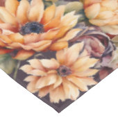 水彩秋花 – 紫 –  テーブルクロス (アングル)