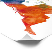 水彩空手剣道 フォトプリント            (角)