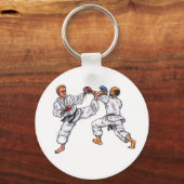水彩空手絵画男戦トーナメント キーホルダー (正面)