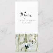 水彩竹ク日本のレーン メニュー (正面)