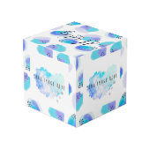 水彩筆画キューブ フォトキューブ (裏面アングル)