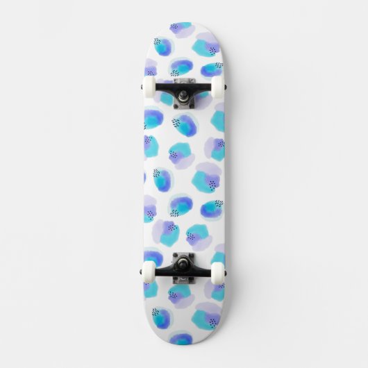 水彩筆画スケートボード スケートボード (正面)