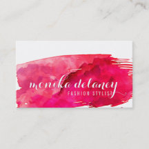 水彩筆画スタイリッシュクリエイティブトレンディー赤