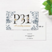 水彩箴言31キリスト教メッセージカード (デスク)