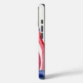 水彩米国国旗 Case-Mate iPhoneケース (裏面 / 左)