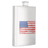 水彩米絵を描国旗 フラスク (右)