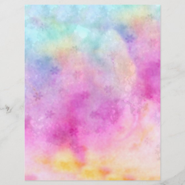 水彩米色彩の鮮やか紙 (正面)