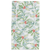 水彩系クリスマスボタニカル スモールペーパーバッグ (正面)