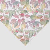 水彩紅葉植物学自然 薄葉紙 (詳細)