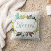 水彩紅葉賛美装飾用クッション クッション (ブランケット)