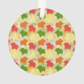 水彩紅葉 オーナメント (裏面)