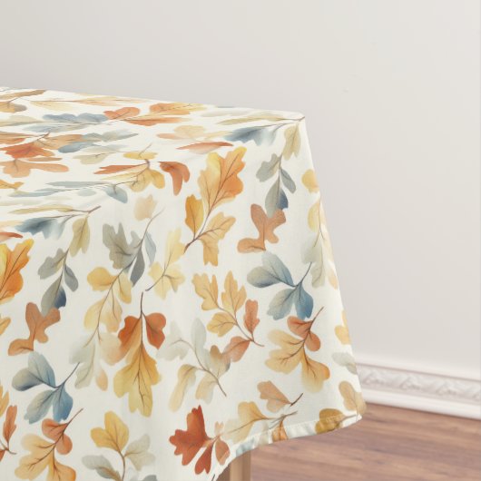 水彩紅葉 – コージーな秋自然 テーブルクロス (インサイチュ)