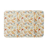 水彩紅葉 – コージーな秋自然 バスマット (正面)