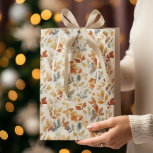 水彩紅葉 – コージーな秋自然