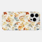 水彩紅葉 – コージーな秋自然 iPhoneケース (裏面横)