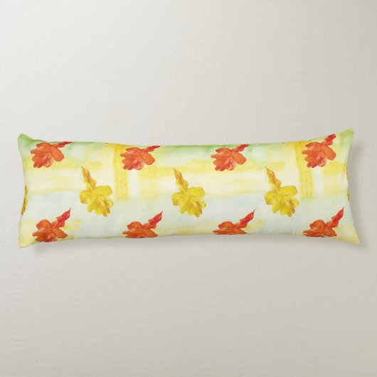 水彩紅葉 ボディピロー (裏面)