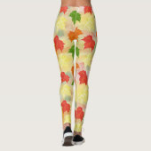 水彩紅葉 レギンス (裏面)