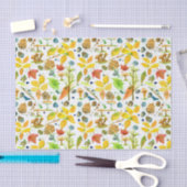 水彩紅葉 薄葉紙 (クラフト)