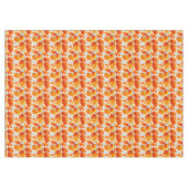 水彩紅葉-鮮やか秋の葉 テーブルクロス (正面(横))