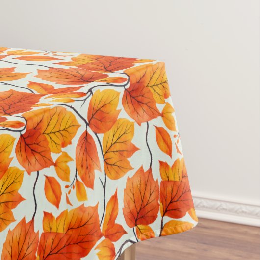 水彩紅葉-鮮やか秋の葉 テーブルクロス (インサイチュ)
