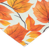 水彩紅葉-鮮やか秋の葉 ロングテーブルランナー (コーナー)