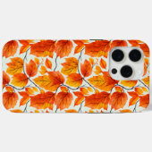 水彩紅葉-鮮やか秋の葉 Case-Mate iPhoneケース (裏面 (横))
