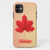 水彩紅葉iPhoneケース Case-Mate iPhoneケース (裏面)