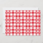 水彩納屋周囲の庭動物赤ちゃんシャワー招待状 招待状 (裏面)