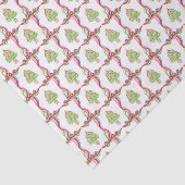 水彩紙吹雪クリスマスツリー&リボン 薄葉紙 (詳細)