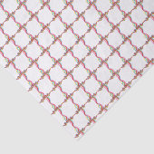 水彩紙吹雪クリスマスリボンと弓 薄葉紙 (詳細)