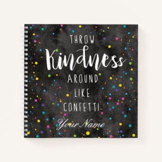 水彩紙吹雪 ノートブック