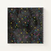 水彩紙吹雪 ノートブック (裏面)