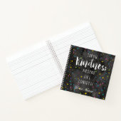 水彩紙吹雪 ノートブック (内部)