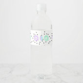 水彩紙吹雪 ペットボトルラベル (裏面)