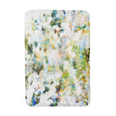 水彩素朴なグラフィックグランジデザインアート バスマット (正面縦)