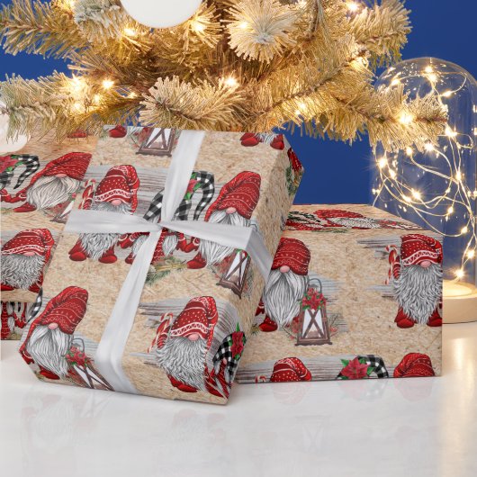 水彩素朴クリスマスかわいい格言休日 ラッピングペーパー (クリスマス)