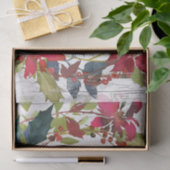 水彩素朴リースフローラ点名 薄葉紙 (ギフト)