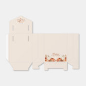 水彩素朴秋リトルカボチャ赤ちゃんシャワー フェイバーボックス (折り畳みなし)