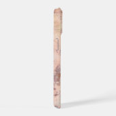 水彩素朴美学 iPhone 15ケース (右側面)