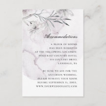 水彩紫フローラ結婚宿泊施設