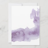 水彩紫外インジゴブライダル昼食会 招待状 (裏面)