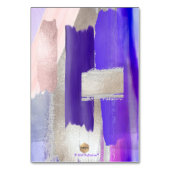 水彩紫外線テーブル番号ピンをボードに テーブルナンバー (裏面)