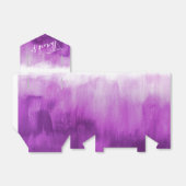 水彩紫水洗結婚の感謝してい香 フェイバーボックス (折り畳みなし)